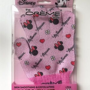 Disney Creme Shop Pink Minnie Mouse Exfoliating Mitt